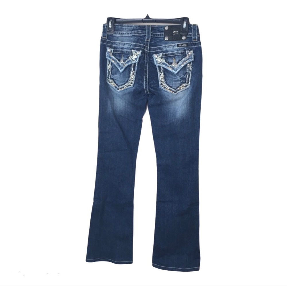 MISS ME Signature Rise Boot 27 aDenim Jeans EUC 1246